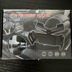 Car Headrest Tablet Holder never used.